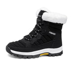 Fall/Winter Cross-Border Non-Slip Men's Outdoor High-Top Snow Boots;  Thickened, Warm Casual Cotton Shoes for Women