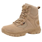 New Cross-Border Plus-Size Outdoor Training Boots, High-Top Tactical Boots, Men's Combat Boots, Desert Boots, and Snow Boots
