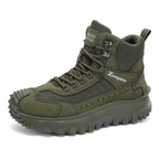New Fall/Winter Plus-Size Men's Boots: Outdoor, Casual, Athletic, and Work-Style Shoes—Comfortable, Thick-Soled, Trendy, and Versatile Men's Footwear