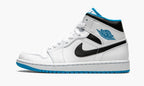 Air Jordan 1 Mid “White / Laser Blue”