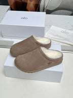 GAS1 Wool Women Shoes 35-41 cotton slippers with Box