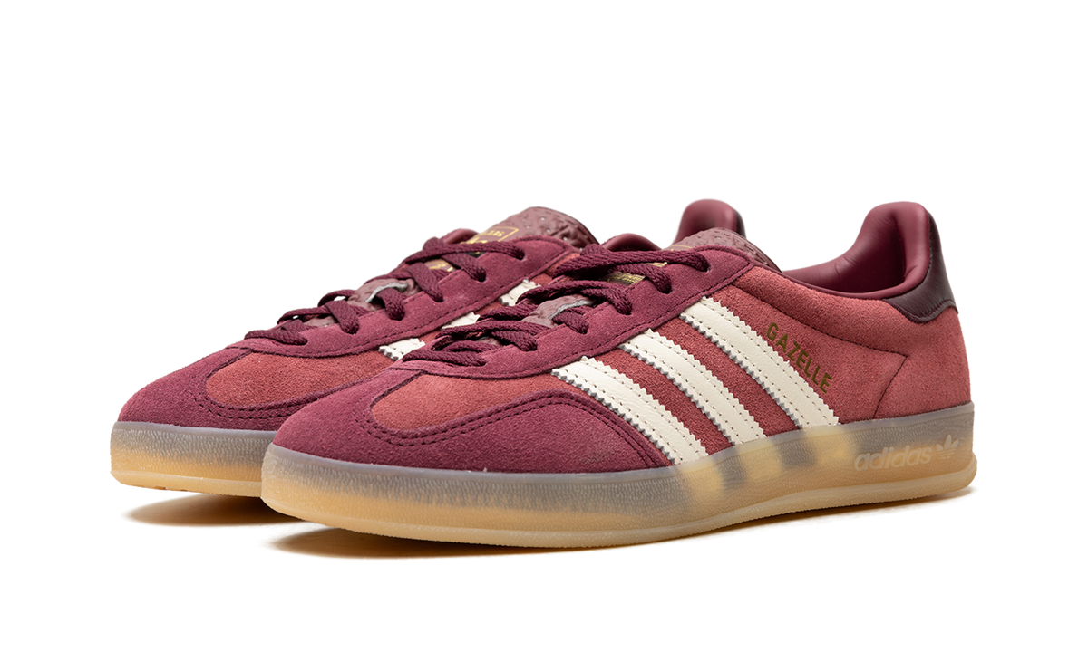 Gazelle Indoor WMNS "Shadow Red Off White" HQ2661